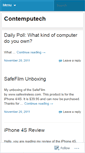 Mobile Screenshot of contemputech.wordpress.com