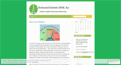 Desktop Screenshot of bodymindinstitute.wordpress.com