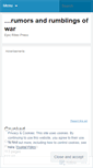 Mobile Screenshot of epicrites.wordpress.com