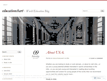 Tablet Screenshot of educationchart.wordpress.com