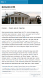 Mobile Screenshot of bogorkita.wordpress.com