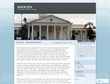 Tablet Screenshot of bogorkita.wordpress.com