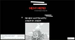 Desktop Screenshot of hunterfunk.wordpress.com