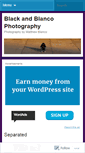 Mobile Screenshot of blackandblancophotography.wordpress.com