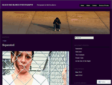 Tablet Screenshot of blackandblancophotography.wordpress.com