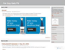 Tablet Screenshot of fatguygetsfit.wordpress.com