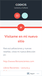 Mobile Screenshot of codicis.wordpress.com