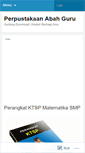 Mobile Screenshot of abahguru.wordpress.com