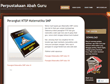 Tablet Screenshot of abahguru.wordpress.com