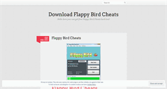 Desktop Screenshot of flappybirdcheat.wordpress.com