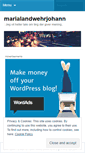 Mobile Screenshot of marialandwehrjohann.wordpress.com