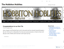 Tablet Screenshot of hoblites.wordpress.com