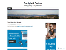 Tablet Screenshot of dactyls.wordpress.com