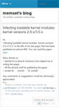 Mobile Screenshot of memset.wordpress.com