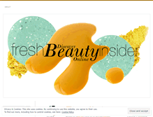 Tablet Screenshot of freshbeautyblog.wordpress.com