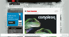 Desktop Screenshot of lopdesign.wordpress.com