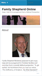 Mobile Screenshot of familyshepherd.wordpress.com