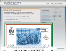 Tablet Screenshot of liberidiresistere.wordpress.com
