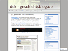 Tablet Screenshot of ddrgeschichtsblog.wordpress.com