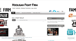 Desktop Screenshot of hooliganfightfirm.wordpress.com