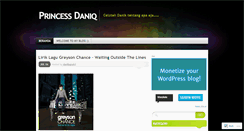 Desktop Screenshot of danikaputri.wordpress.com