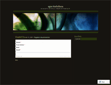 Tablet Screenshot of aguskaifullana.wordpress.com