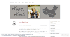 Desktop Screenshot of happyheartsblog.wordpress.com