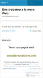 Mobile Screenshot of labreu.wordpress.com