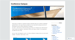Desktop Screenshot of conferencecampus.wordpress.com