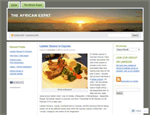 Tablet Screenshot of caymanlife.wordpress.com