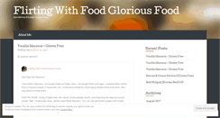 Desktop Screenshot of foodflirtation.wordpress.com