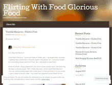 Tablet Screenshot of foodflirtation.wordpress.com