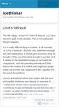 Mobile Screenshot of icethinker.wordpress.com