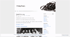 Desktop Screenshot of fridaytreat.wordpress.com