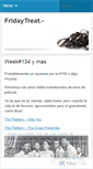 Mobile Screenshot of fridaytreat.wordpress.com