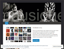 Tablet Screenshot of mousique.wordpress.com