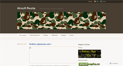 Desktop Screenshot of airsoftresita.wordpress.com