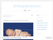 Tablet Screenshot of photographybynpn.wordpress.com