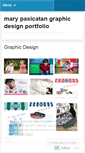 Mobile Screenshot of marypasicatan.wordpress.com