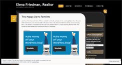 Desktop Screenshot of elenafriedmanrealtor.wordpress.com