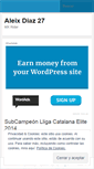 Mobile Screenshot of aleixdiaz.wordpress.com