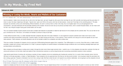 Desktop Screenshot of fredneil.wordpress.com