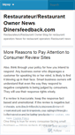 Mobile Screenshot of dinersfeedback.wordpress.com