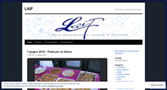 Desktop Screenshot of laif.wordpress.com