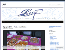 Tablet Screenshot of laif.wordpress.com