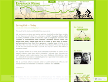 Tablet Screenshot of esperanzariding.wordpress.com