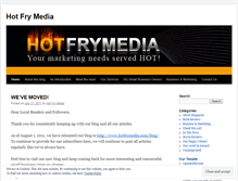 Tablet Screenshot of hotfrymedia.wordpress.com