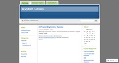 Desktop Screenshot of acigol50.wordpress.com