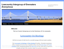 Tablet Screenshot of lowcountryoa.wordpress.com