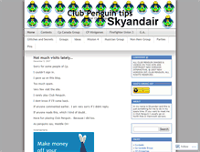 Tablet Screenshot of clubpenguintech.wordpress.com